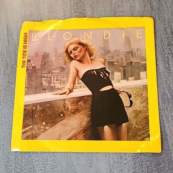 Blondie The Tide is High Vinyl 45 Record - Picture 4 of 6